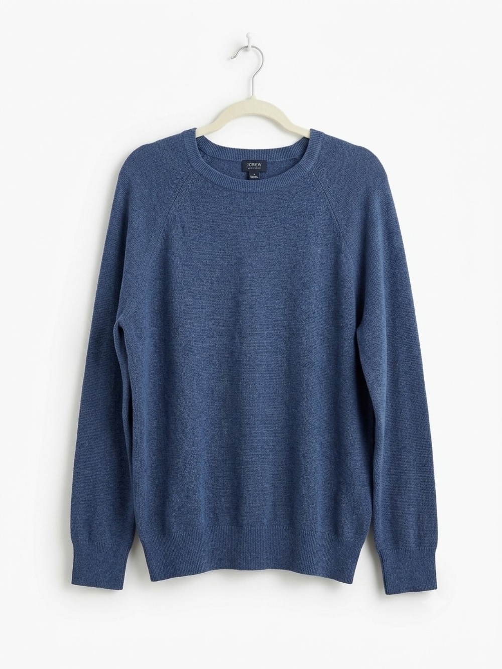 J. Crew Men's Navy Crewneck Sweater